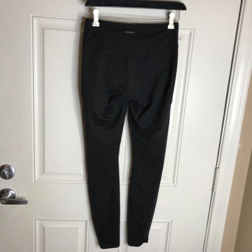 Patagonia Women's Leggings Pants Black ~ Size S - Picture 5 of 6